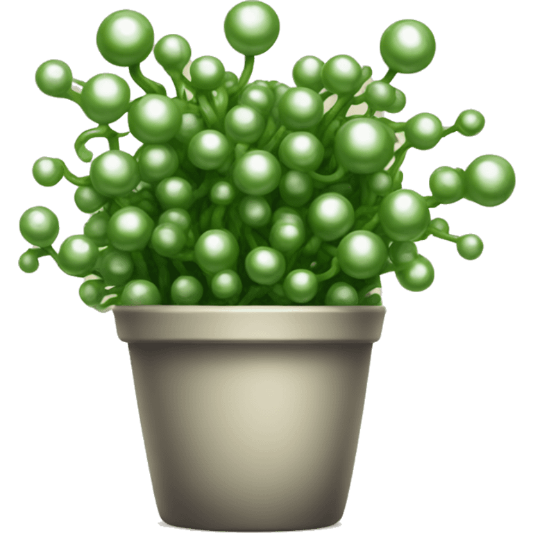 String of pearls houseplant  emoji