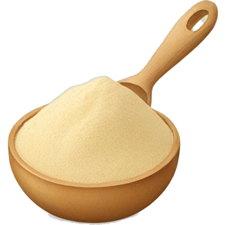 baking wheat flour emoji