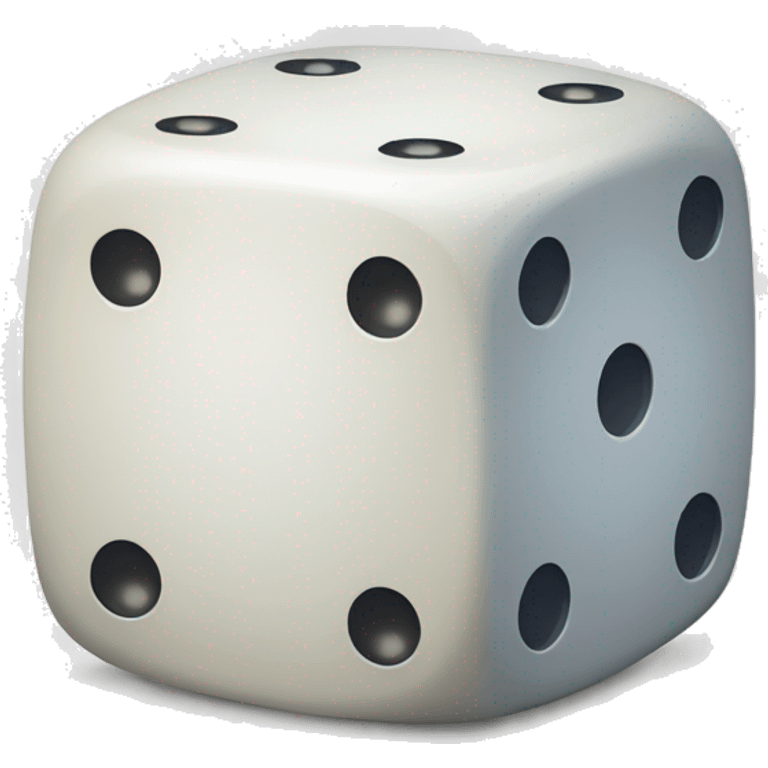 dICE WITH ONE dot emoji