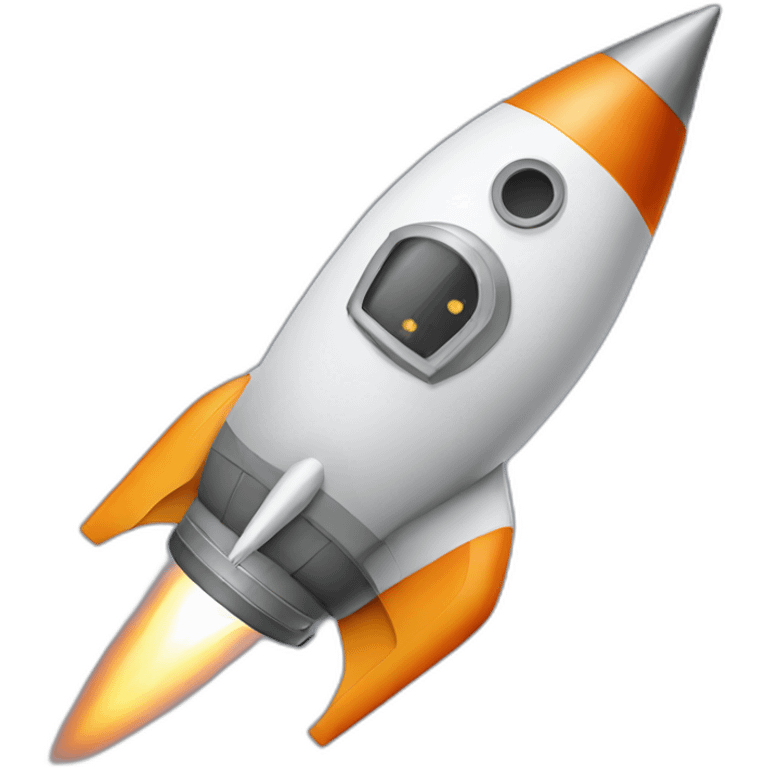 moon rocket emoji