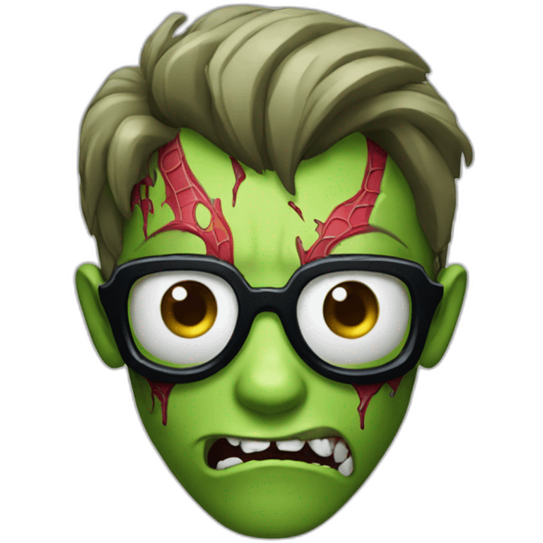 Zombie spider man  emoji