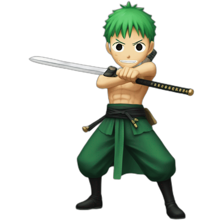 Zoro three sword emoji