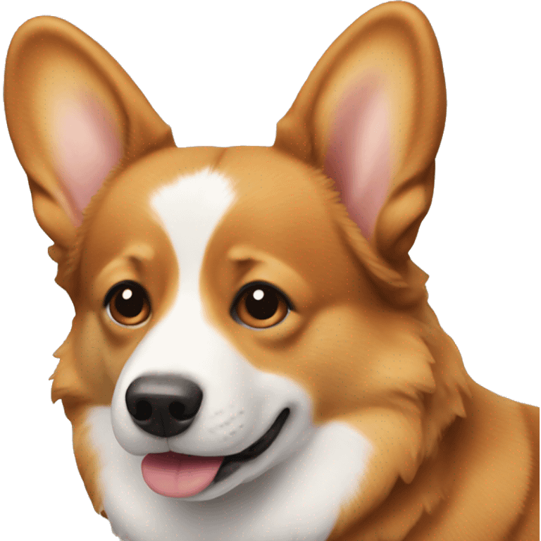 Brown corgi  emoji