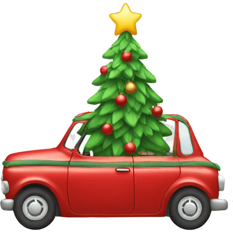 Christmas Car emoji