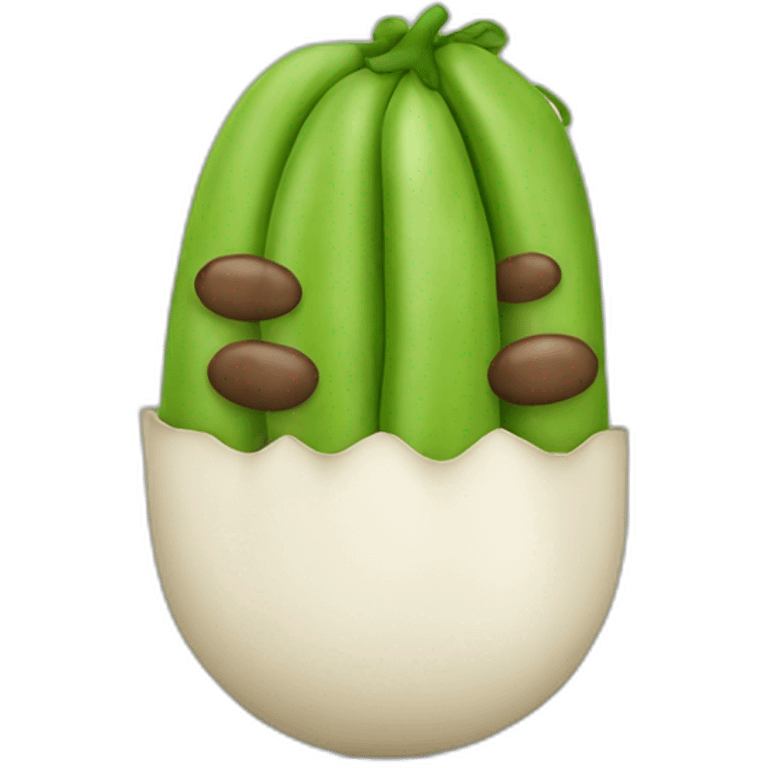 bean vegetable emoji