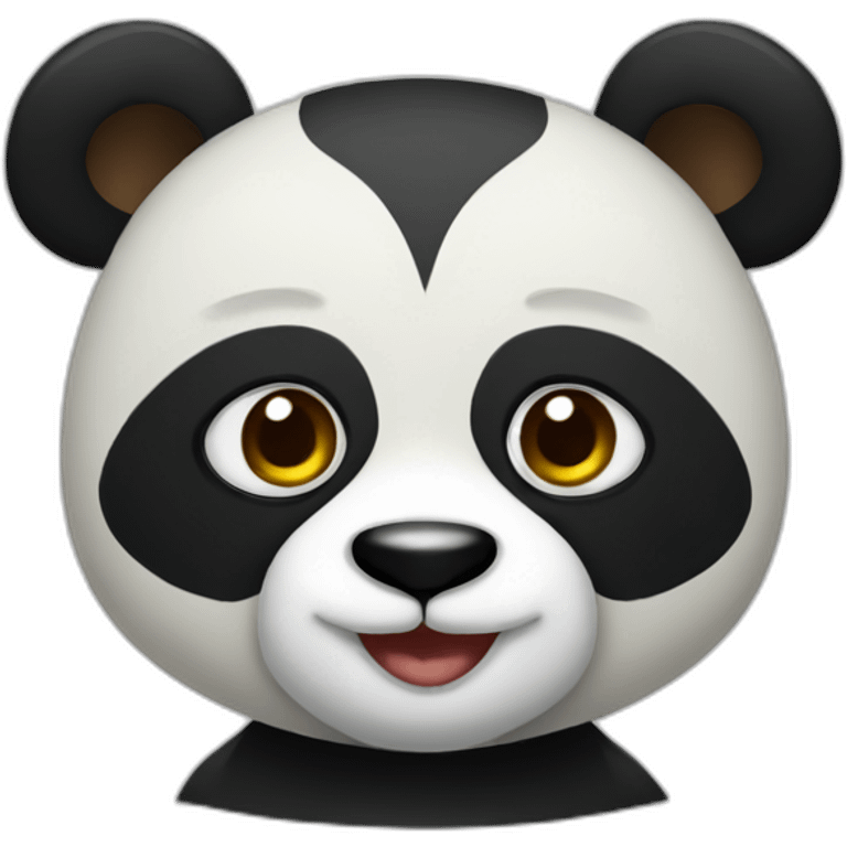 Panda suit emoji