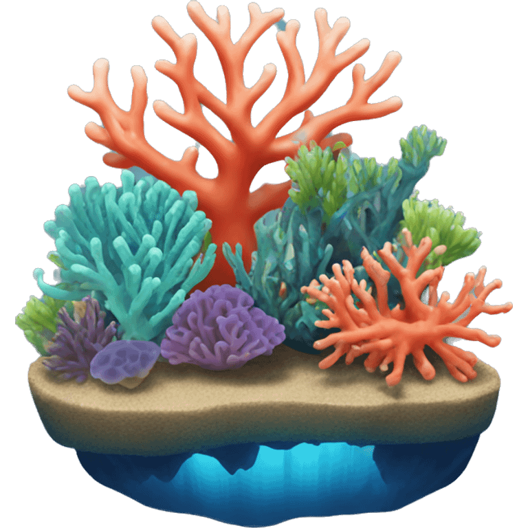 Coral reef  emoji