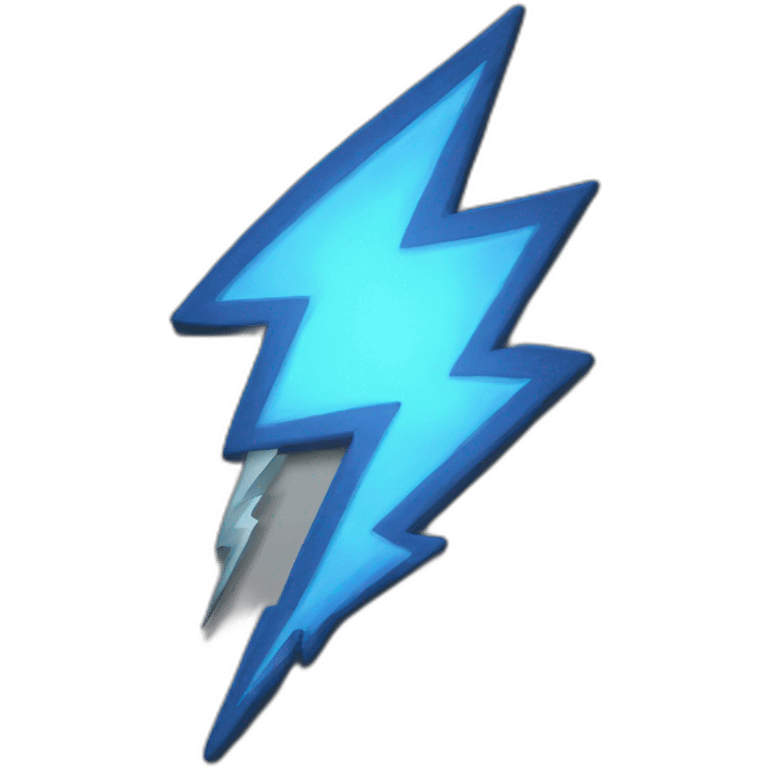 Lightning bolt emoji