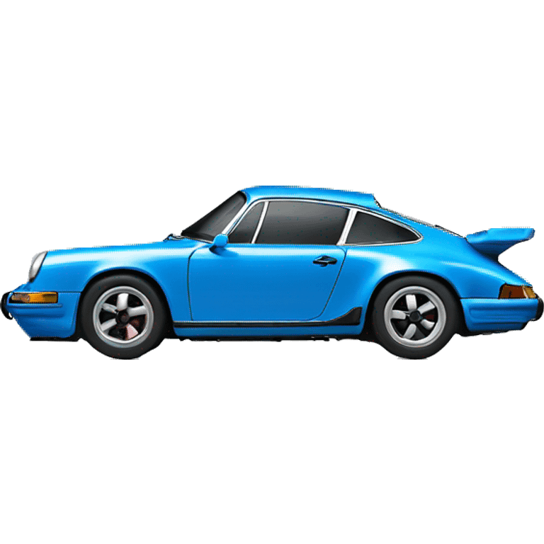 Blue 911 Porsche  emoji