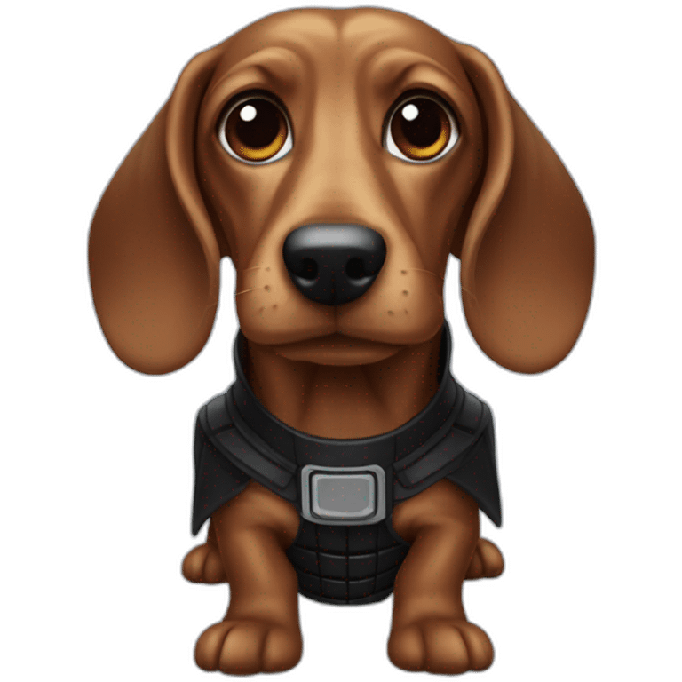 Dachsund vader emoji