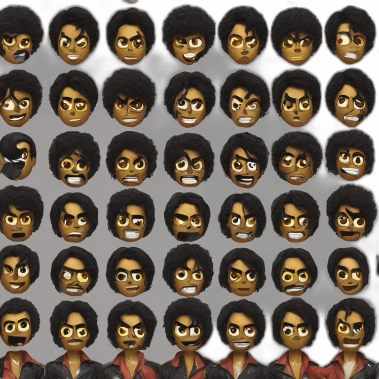 Michael Jackson thriller emoji