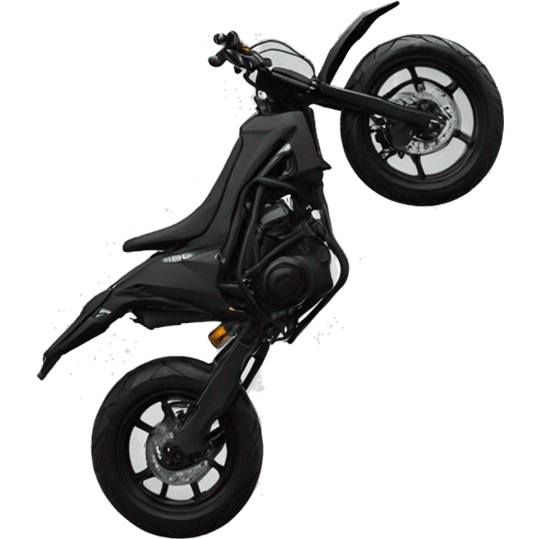 Surron wheelie all black emoji