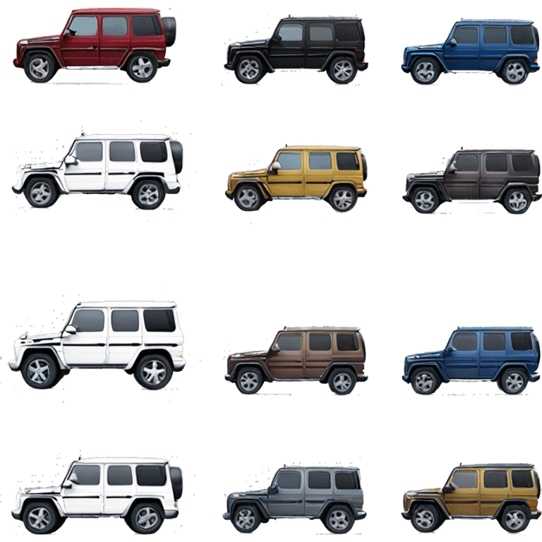 Mercedes clase g emoji