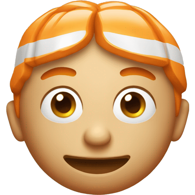 3D Orange  emoji