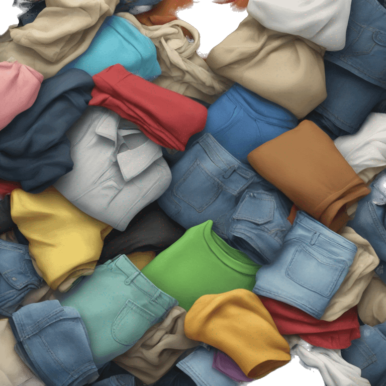 Pile of clothes emoji