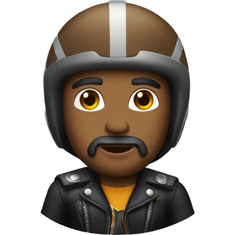 Biker king emoji