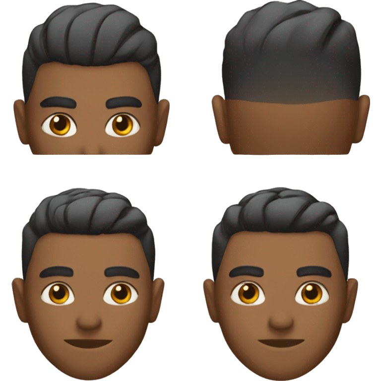 low taper fade ninja emoji