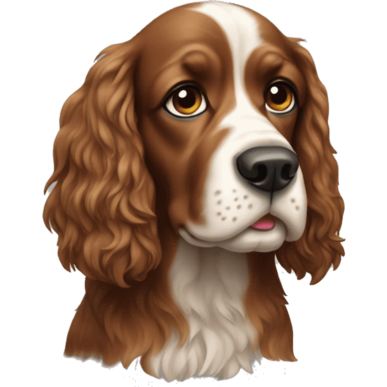 Spaniel dog emoji