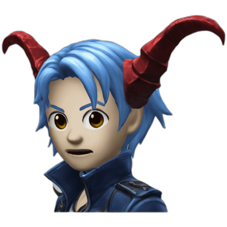 Devil-trigger-blue-dmc3 emoji