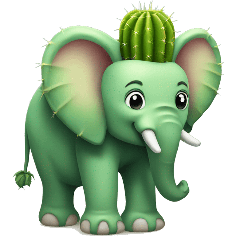 cactus elephant emoji