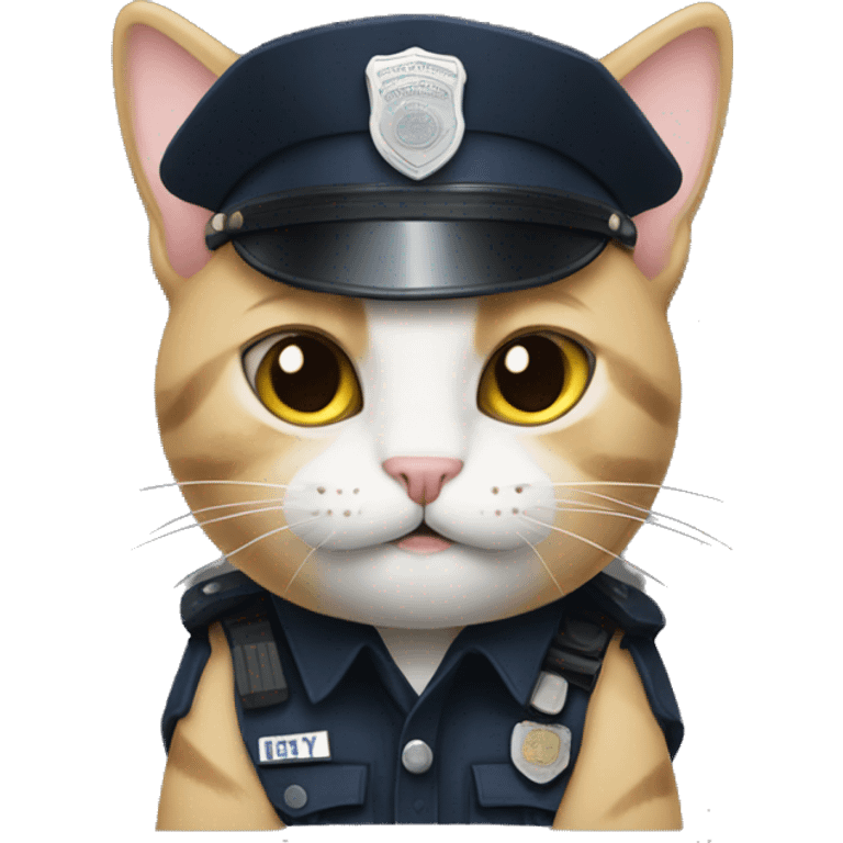 cat police emoji