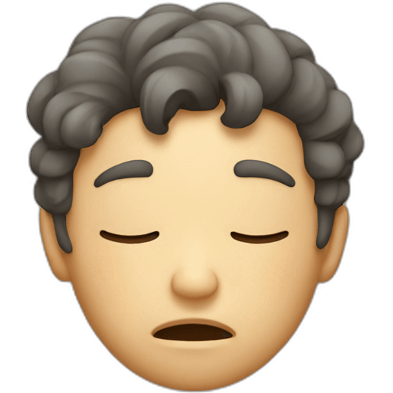 so sleepy emoji