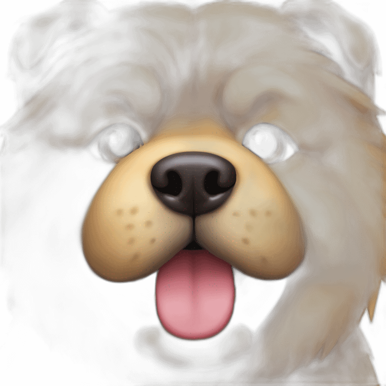 chow chow dog emoji