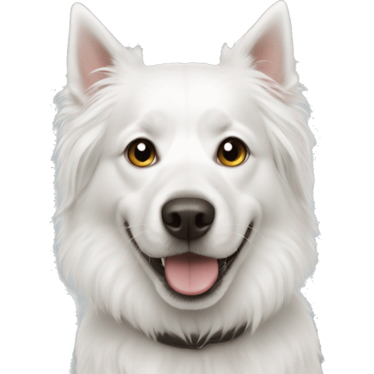 white dogs emoji