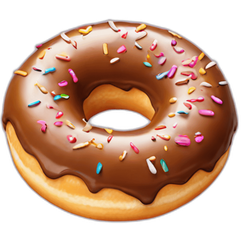 A Donuts bursting from the inside emoji