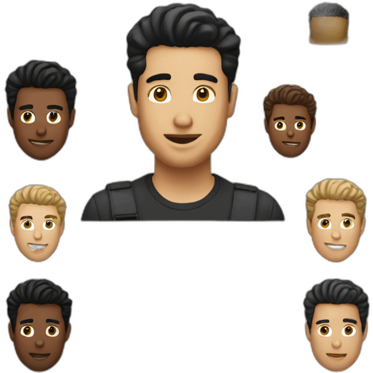 Joe in friends emoji