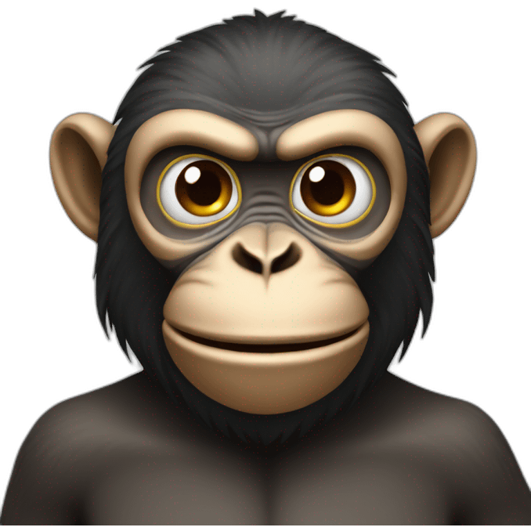 Evil monkey emoji