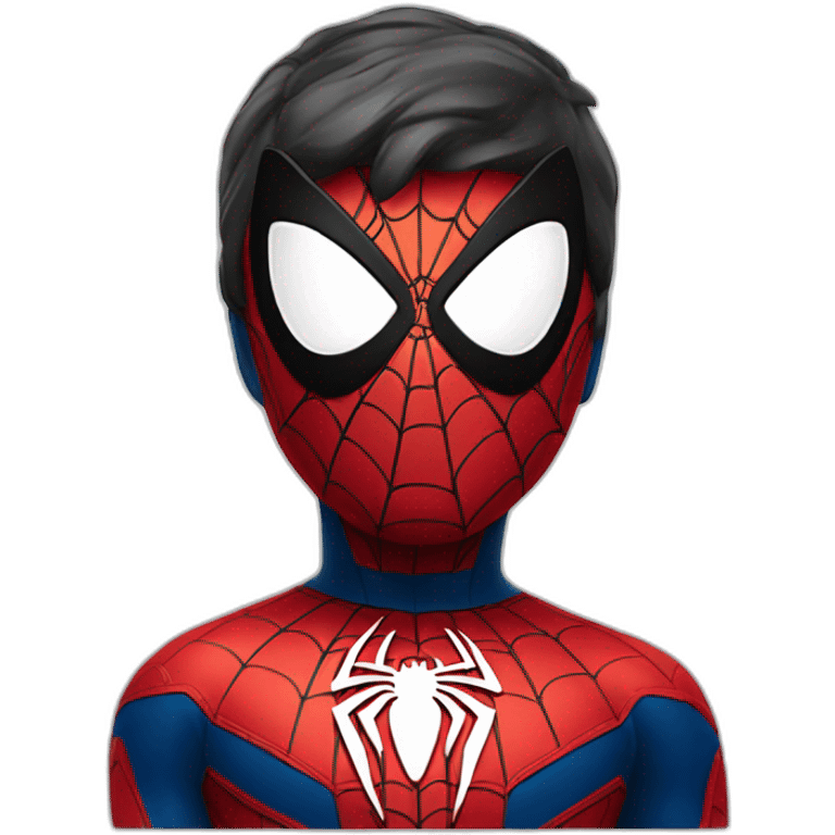 scarlet spider-man emoji