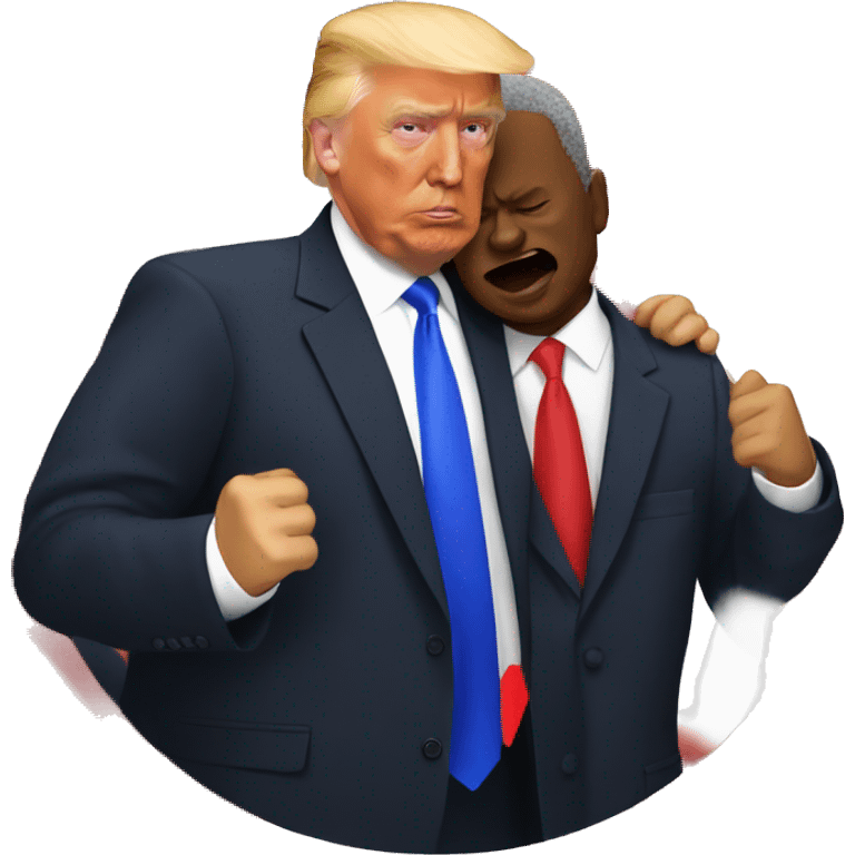 Trump losing to kamala emoji