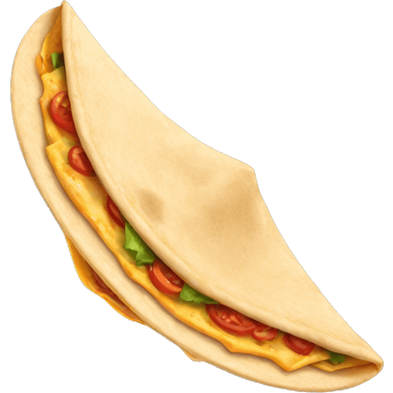 flying tortilla emoji