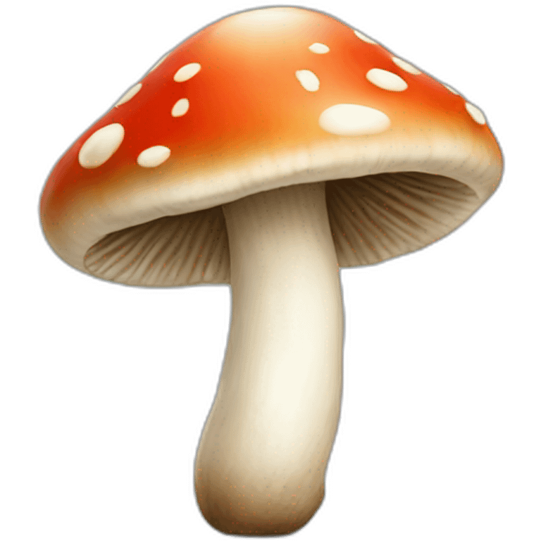 realistic mushroom  emoji