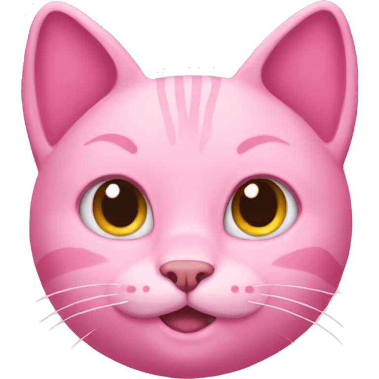 Pink cat emoji