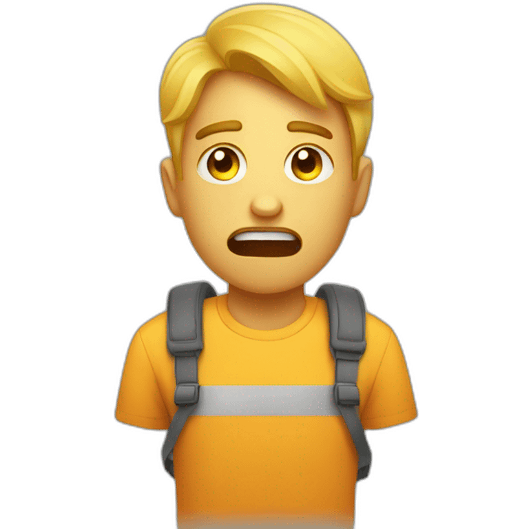 stressed out UX designer emoji