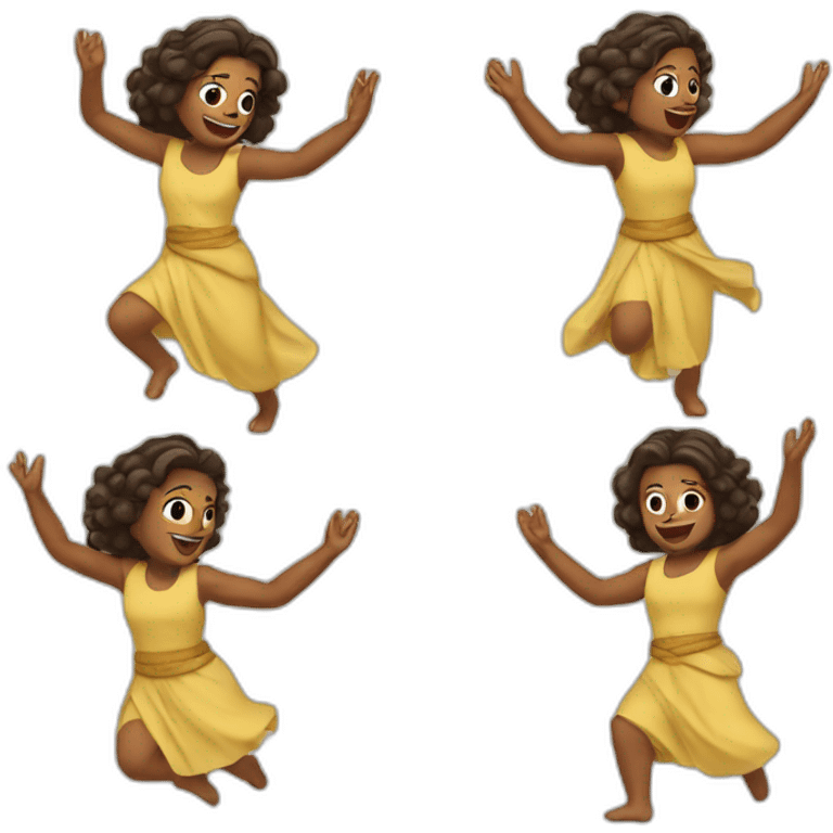 miriam dancing biblical emoji