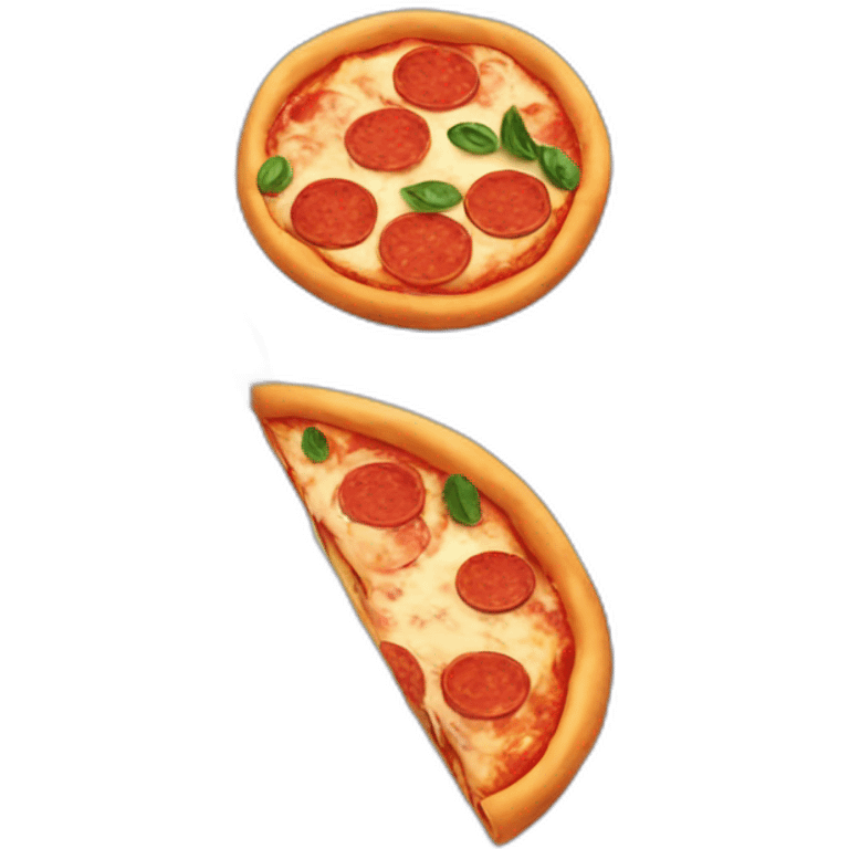 Happy Pizza emoji