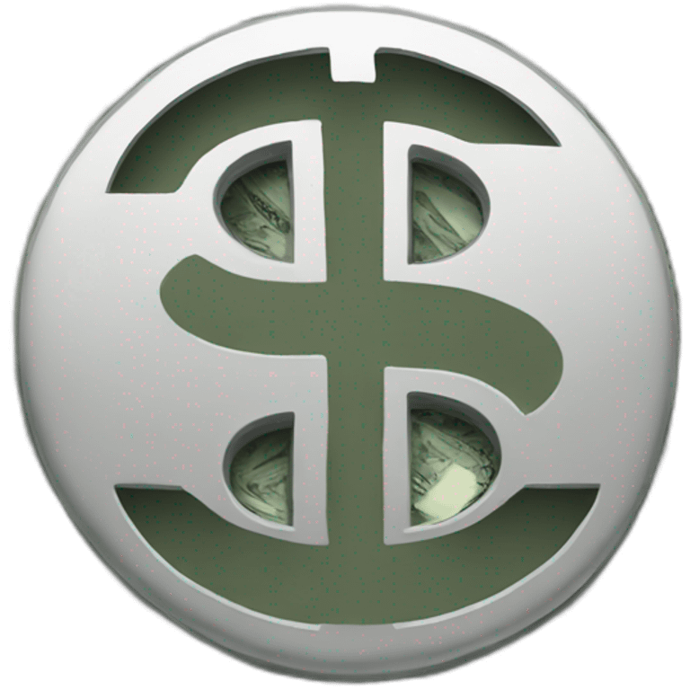 MACOS ICON STYLE dollar sign SYMBOL simple icon emoji