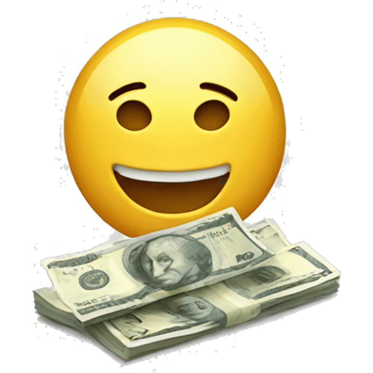 saving money in euros emoji