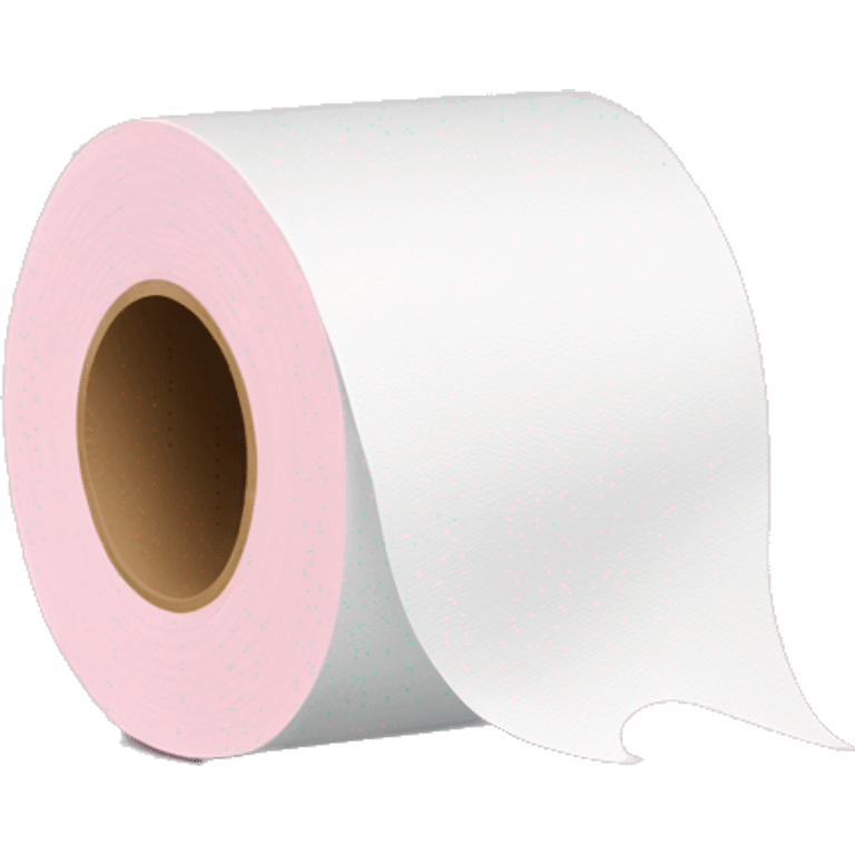 light pink toilet paper  emoji