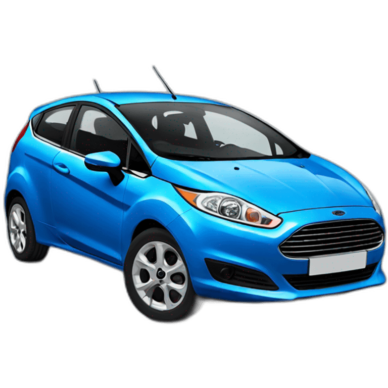 blue ford fiesta emoji