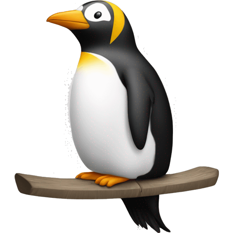 pingouin sur une balance emoji