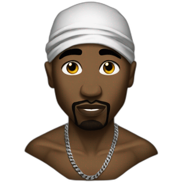 Tupac shakur thug emoji