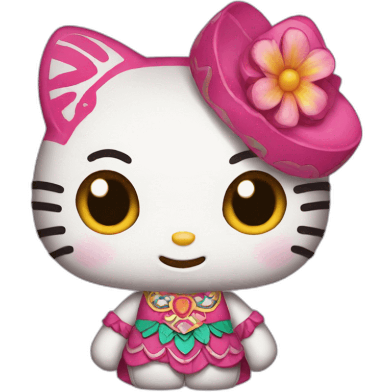 Hello Kitty mexicaine emoji