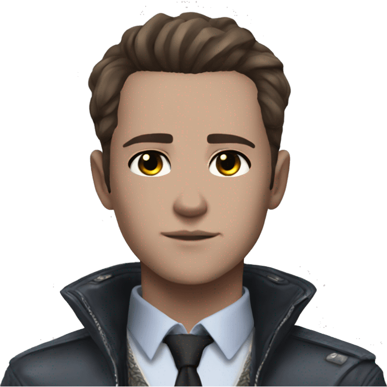 Connor Android Detroit Become Human emoji