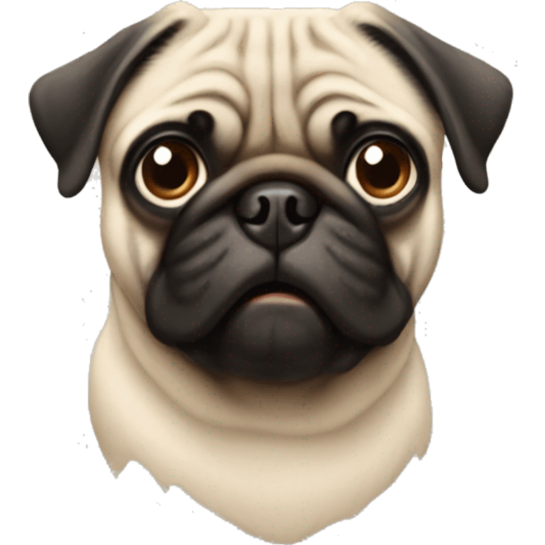 pug amoroso emoji