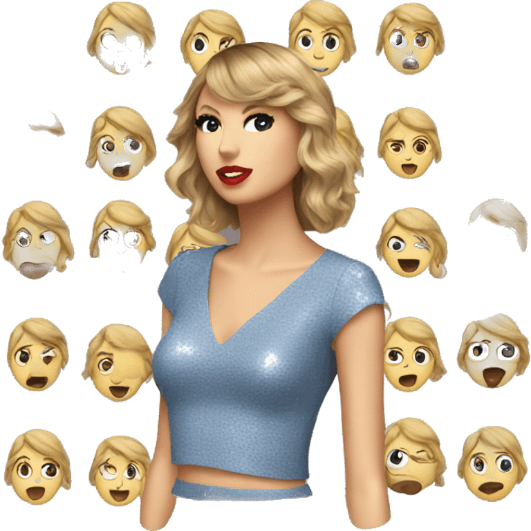 taylor swift as an emoji aesthetic emoji