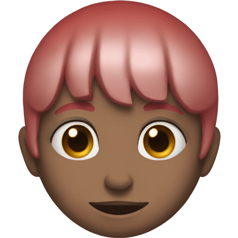 Lune rouge emoji